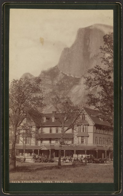 Stoneman House, Yosemite by William Henry Jackson