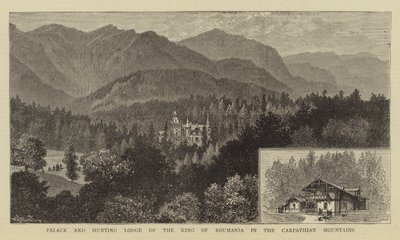 Palace and Hunting Lodge of the King of Roumania in the Carpathian Mountains by William Henry James Boot