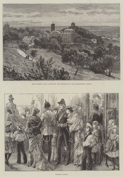 Royal Wedding of Princess Beatrice and Prince Henry of Battenberg by William Henry James Boot