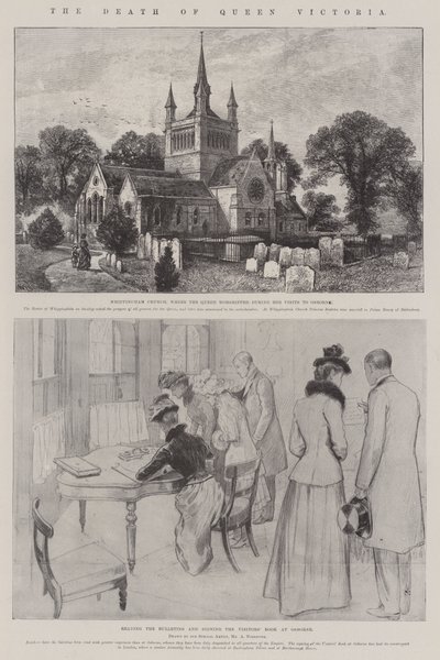 The Death of Queen Victoria by William Henry James Boot