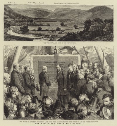 The New Water Works at Liverpool by William Henry James Boot
