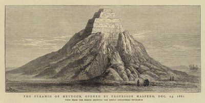 The Pyramid of Meydoon, Opened by Professor Maspero, 13 December 1881 by William Henry James Boot