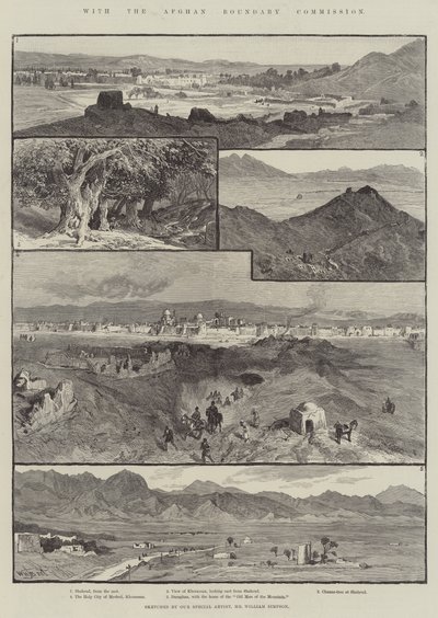 With the Afghan Boundary Commission by William Henry James Boot