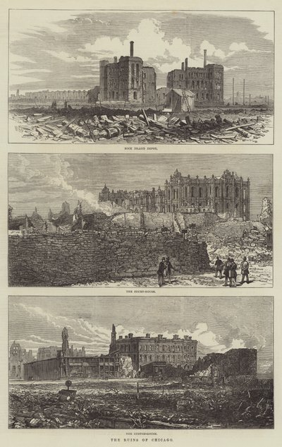 The Ruins of Chicago by William Henry Pike