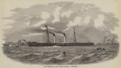 The Newhaven and Dieppe Packet, Orleans by William Henry Prior