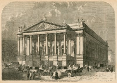 The new Italian Opera House, Covent Garden, London by William Henry Prior