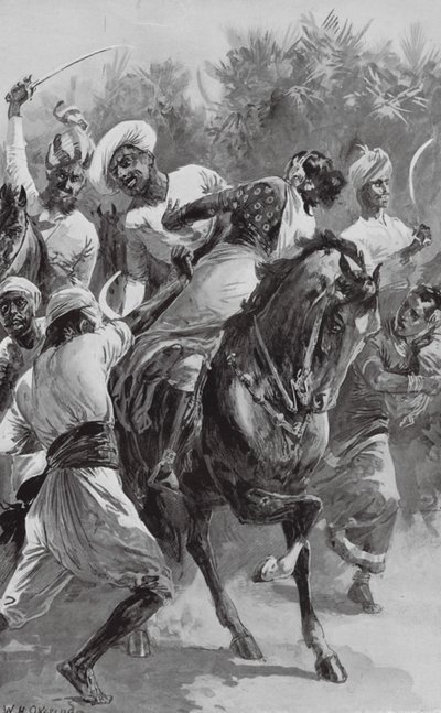 Mahratta Freebooters on a Raiding Expedition by William Heysham (after) Overend