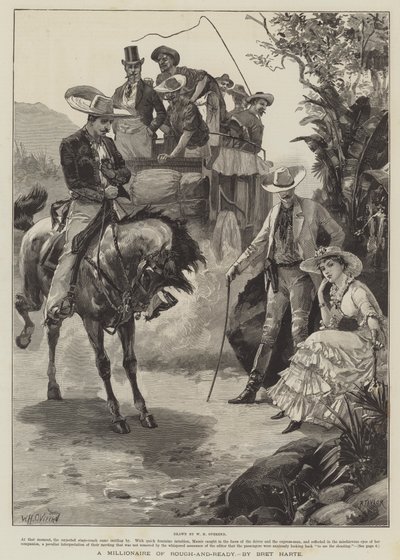 A Millionaire of Rough-and-Ready, by Bret Harte by William Heysham Overend