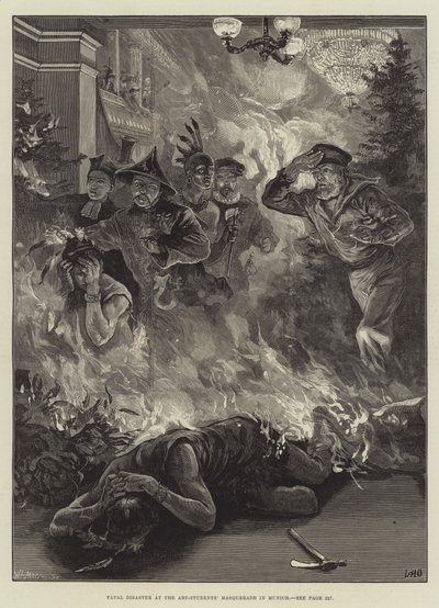 Fatal Disaster at the Art-Students