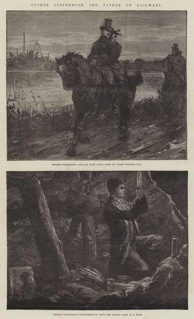 George Stephenson, the Father of Railways by William Heysham Overend