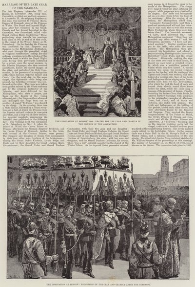 Marriage of the Late Czar to the Czarina by William Heysham Overend