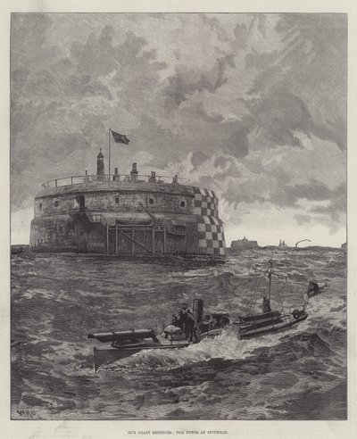 Our Coast Defences, the Forts at Spithead by William Heysham Overend
