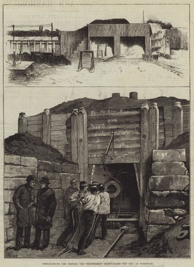 Preparations for testing the Thunderer