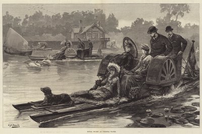 Royal Pic-Nic at Virginia Water by William Heysham Overend