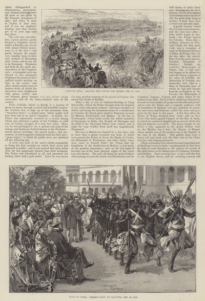 Royal Visit to India by William Heysham Overend