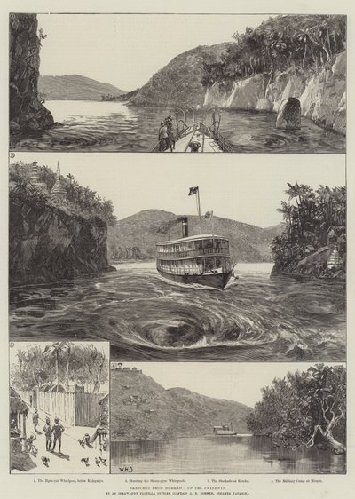 Sketches from Burmah, up the Chindwin by William Heysham Overend