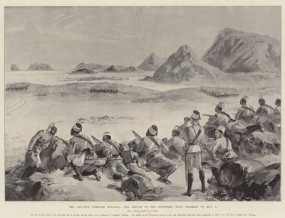 The Advance towards Dongola, the Defeat of the Dervishes near Akasheh on 1 May by William Heysham Overend