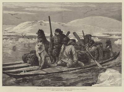 The American Franklin Search Expedition, crossing Simpson