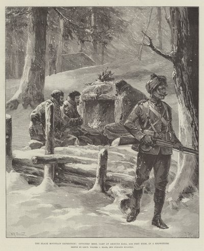 The Black Mountain Expedition, Officers