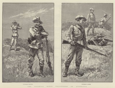 The Colonial Rifle Volunteers of Australia by William Heysham Overend