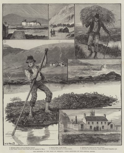 The Distress in the West of Ireland by William Heysham Overend
