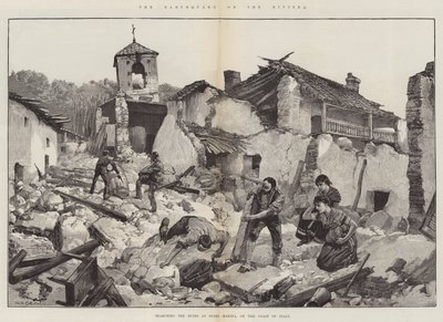 The Earthquake on the Riviera by William Heysham Overend
