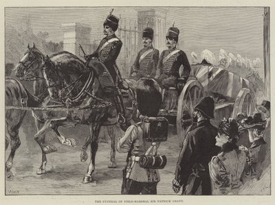 The Funeral of Field-Marshal Sir Patrick Grant by William Heysham Overend