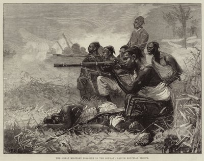 The Great Military Disaster in the Soudan, Native Egyptian Troops by William Heysham Overend