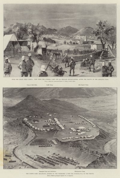 The Indian Frontier Rising by William Heysham Overend