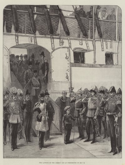 The Landing of the Ameer