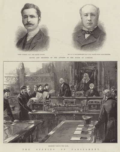 The Opening of Parliament by William Heysham Overend