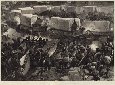 The Zulu War, the Laager Method of Defence by William Heysham Overend