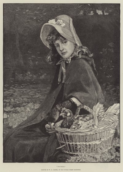 Chickens by William Hippon Gadsby