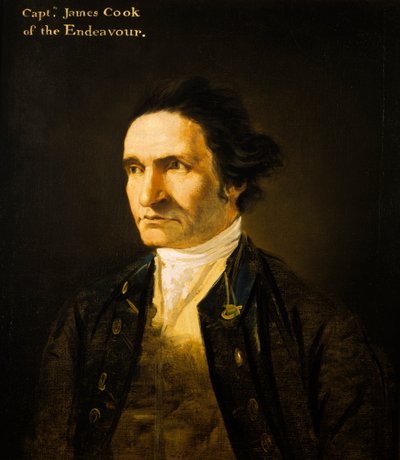 Captain James Cook (1728-1779) by William Hodges