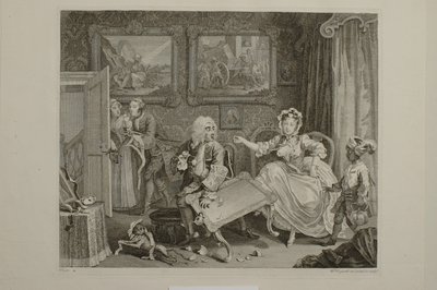 A Harlot’s Progress: Plate 2 by William Hogarth