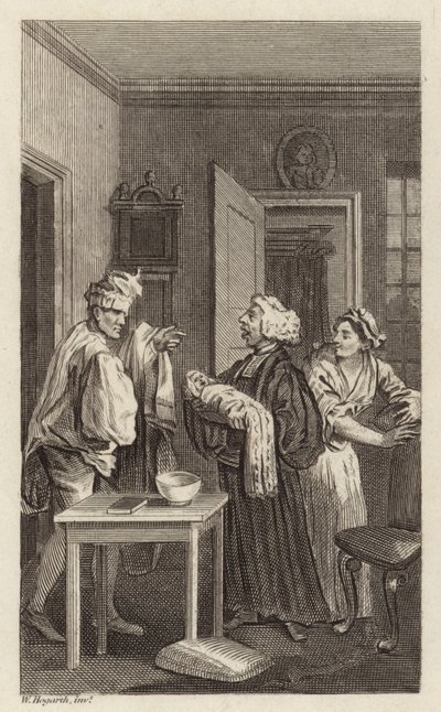 A Scene from Tristram Shandy by William Hogarth