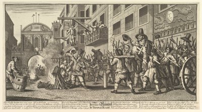 Burning the Rumps at Temple Bar Twelve Large Illustrations for Samuel Butler