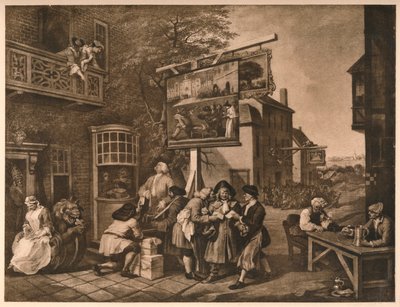 Canvassing for Votes, Plate II from The Humours of an Election by William Hogarth