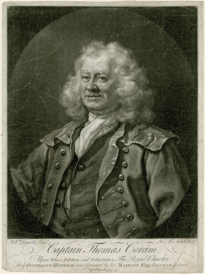 Captain Thomas Coram by William Hogarth