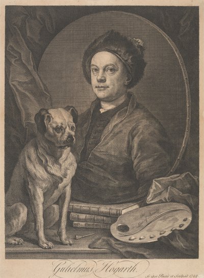 Gulielmus Hogarth by William Hogarth