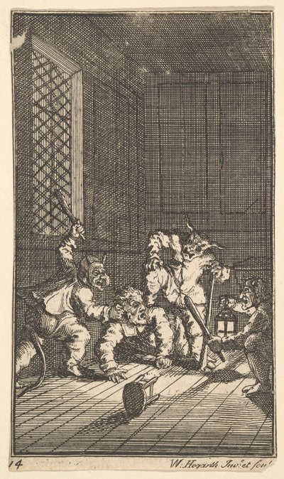 Hudibras Catechized, Seventeen Small Illustrations for Samuel Butler