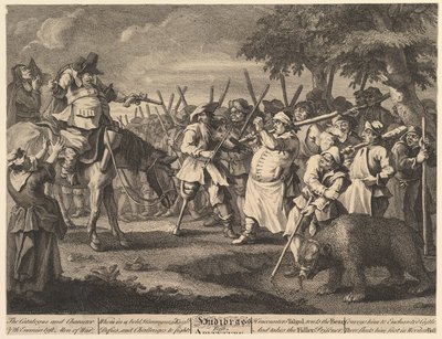 Hudibras First Adventure Twelve Large Illustrations for Samuel Butler