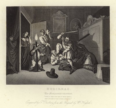 Hudibras by Samuel Butler by William Hogarth