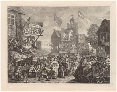 Fair at Southwark by William Hogarth