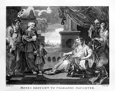 Moses Brought to Pharaoh