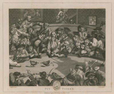 Pit Ticket by William Hogarth