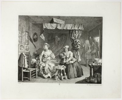 Plate three, from A Harlot