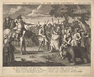 The Adventure of the Bear and the Fiddle Plate 3: Illustrations to Samuel Butler