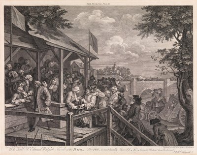The Election, Plate 3: “The Polling” by William Hogarth