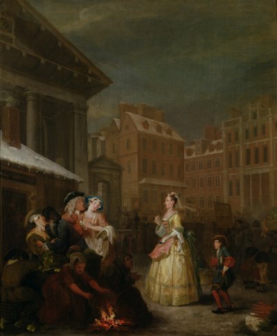 The Four Times of Day: Morning by William Hogarth